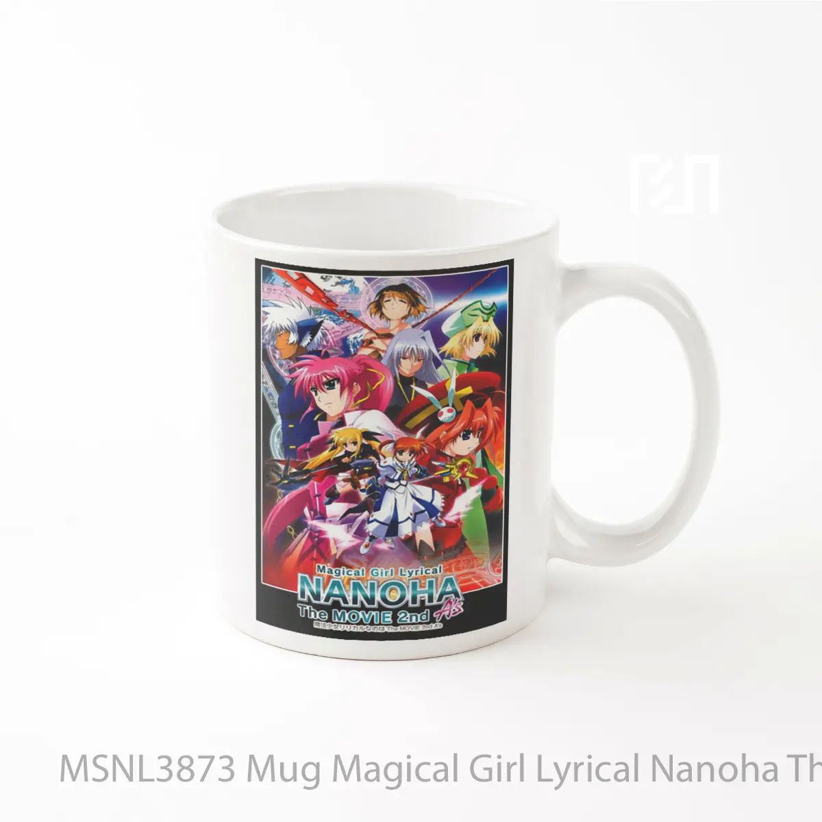 Mug Magical Girl Lyrical Nanoha The Movie 2nd A S Gelas Keramik Tema Film MSNL3873