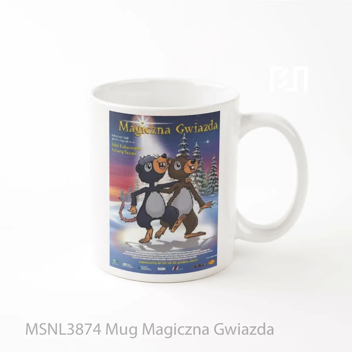 Mug Magiczna Gwiazda Gelas Keramik Tema Film MSNL3874