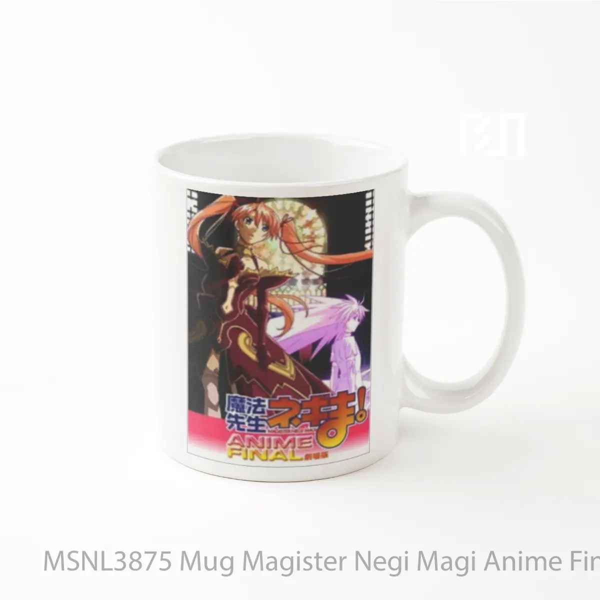 Mug Magister Negi Magi Anime Final Gelas Keramik Tema Film MSNL3875