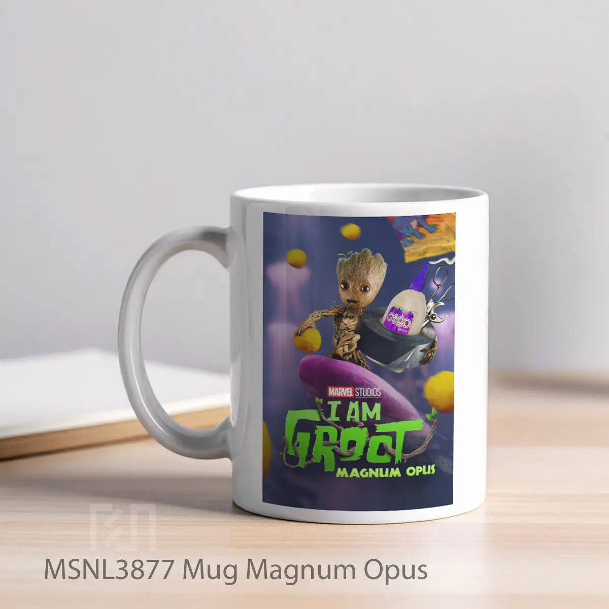 Mug Magnum Opus Gelas Keramik Tema Film MSNL3877 - Tampak Kiri
