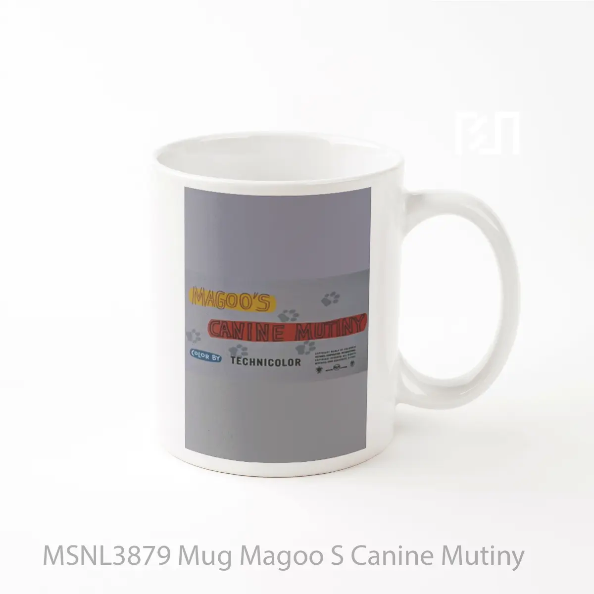 Mug Magoo S Canine Mutiny Gelas Keramik Tema Film MSNL3879