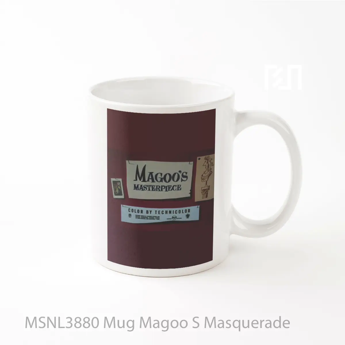 Mug Magoo S Masquerade Gelas Keramik Tema Film MSNL3880