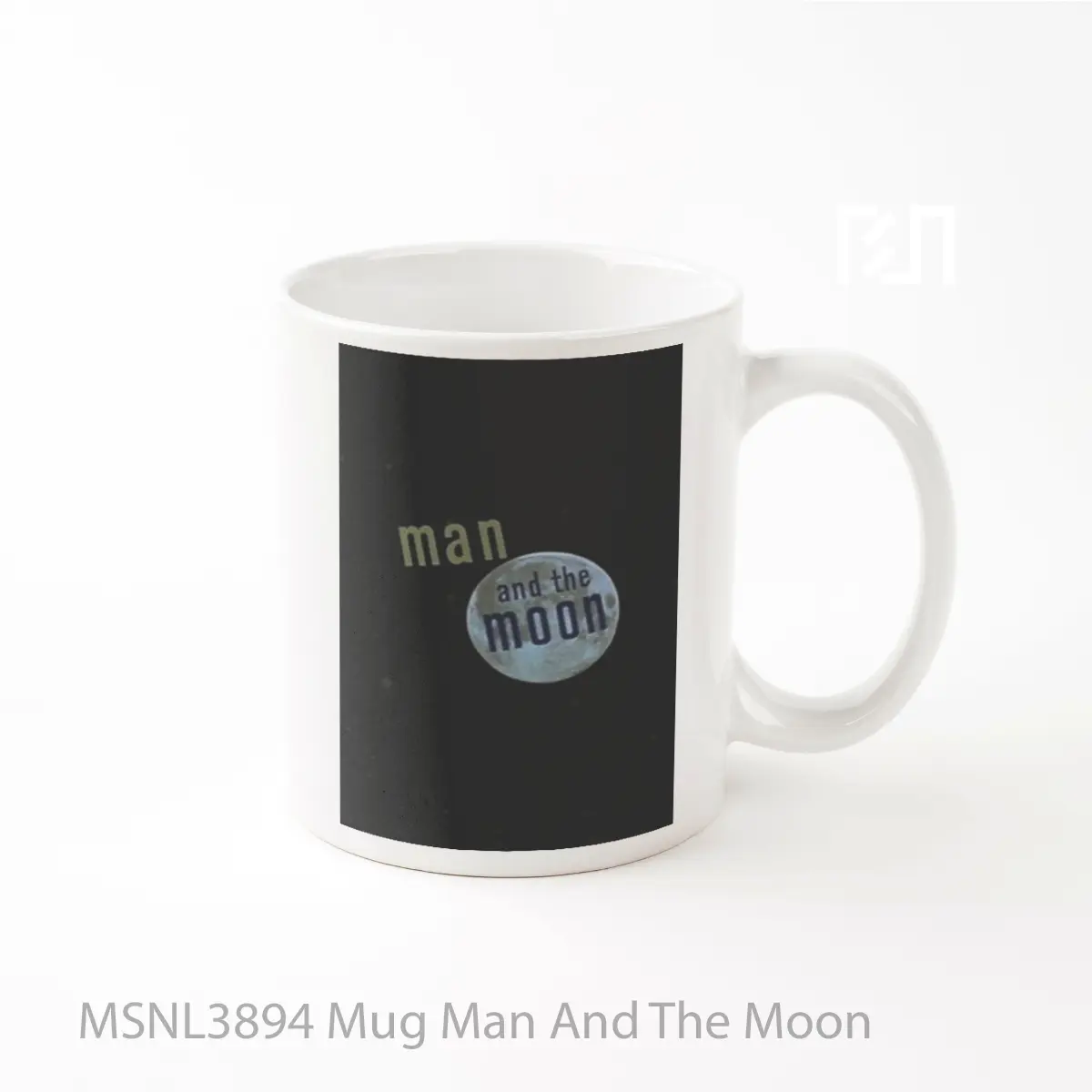 Mug Man And The Moon Gelas Keramik Tema Film MSNL3894