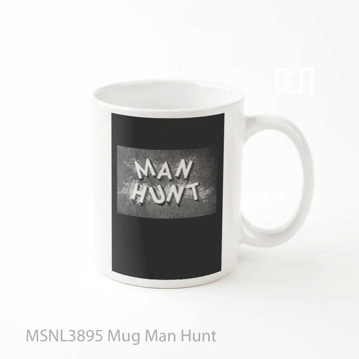 Mug Man Hunt Gelas Keramik Tema Film MSNL3895