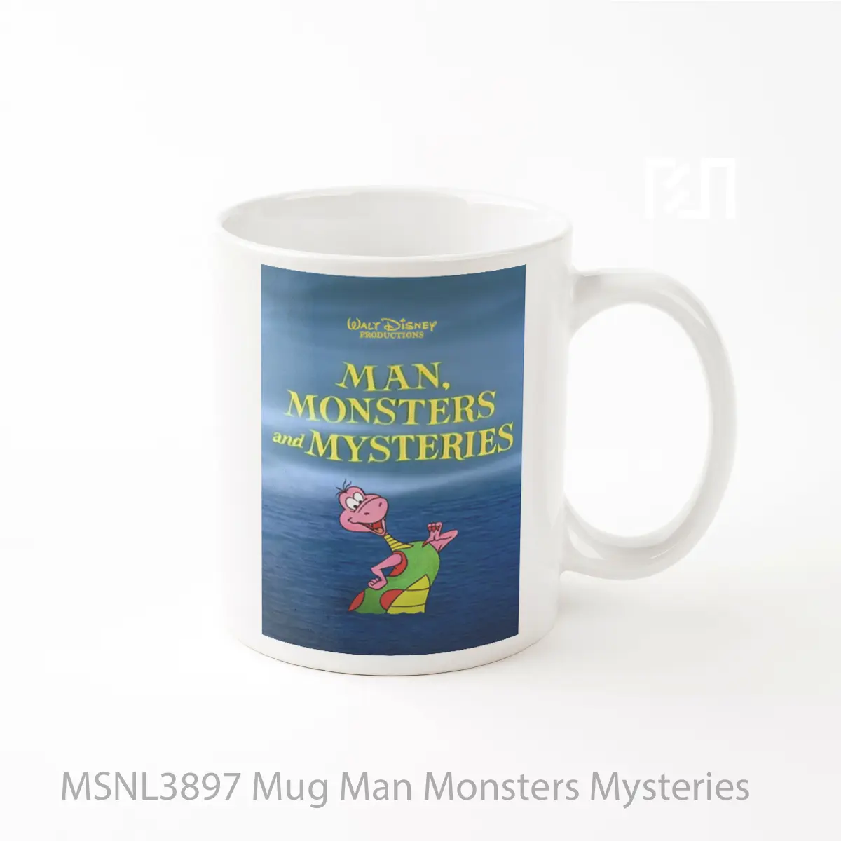 Mug Man Monsters Mysteries Gelas Keramik Tema Film MSNL3897