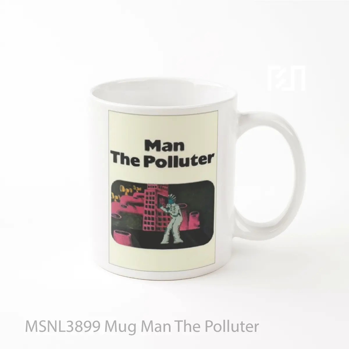 Mug Man The Polluter Gelas Keramik Tema Film MSNL3899