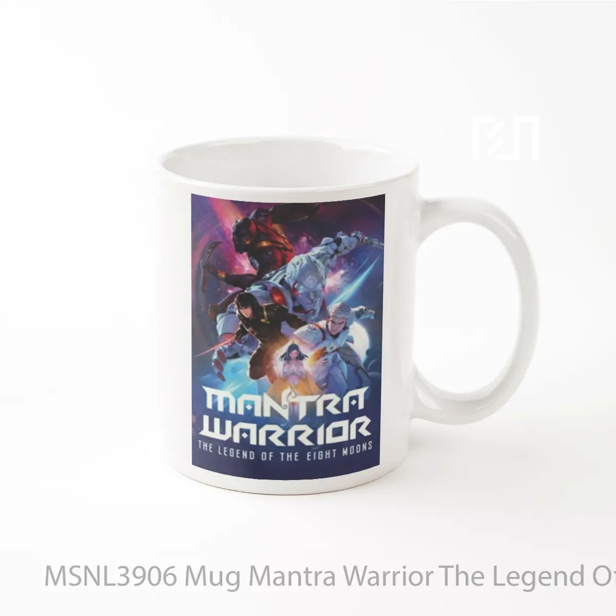 Mug Mantra Warrior The Legend Of The Eight Moons Gelas Keramik Tema Film MSNL3906