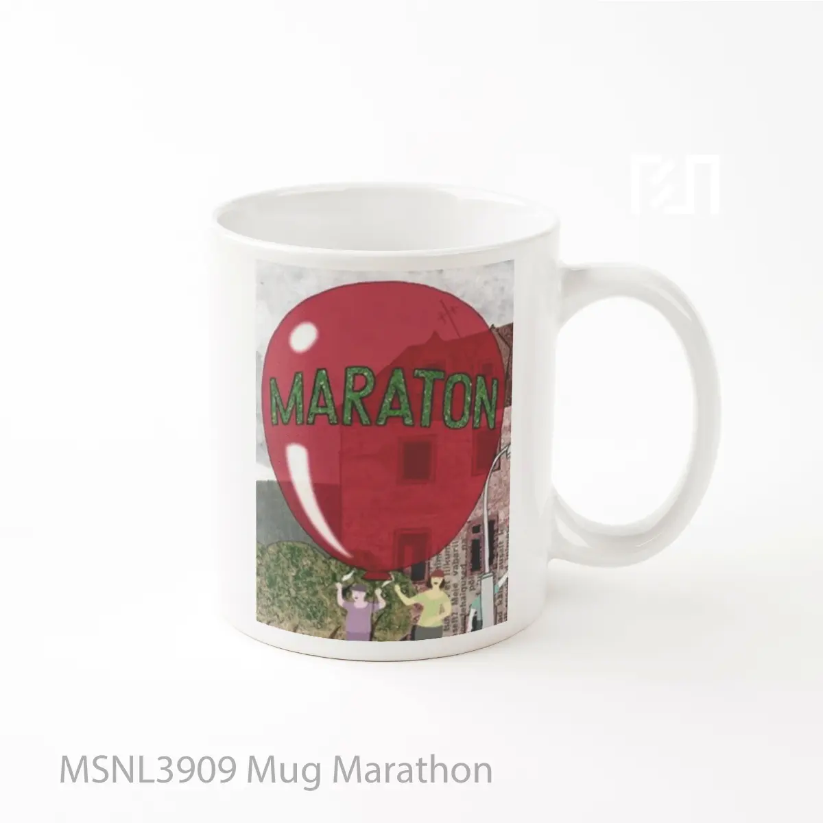 Mug Marathon Gelas Keramik Tema Film MSNL3909