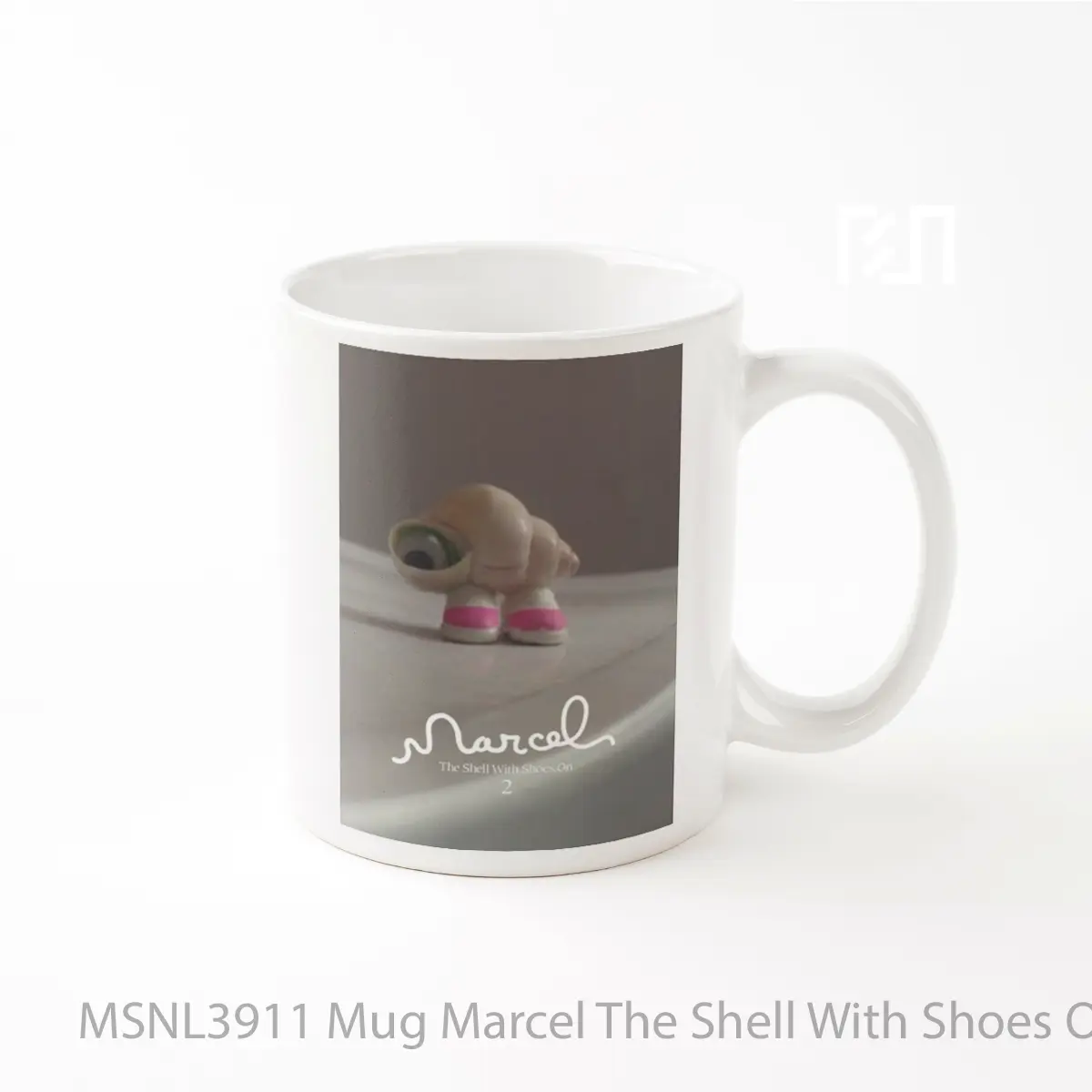 Mug Marcel The Shell With Shoes On Two Gelas Keramik Tema Film MSNL3911