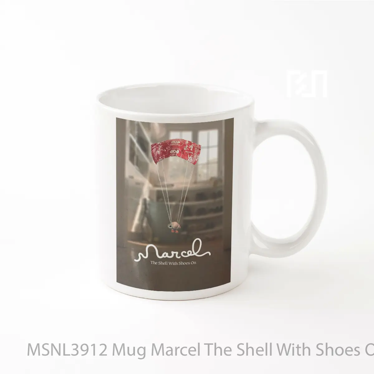 Mug Marcel The Shell With Shoes On V1 Gelas Keramik Tema Film MSNL3912