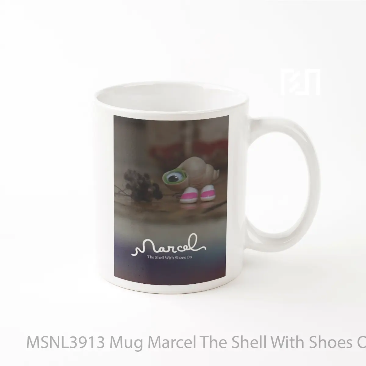 Mug Marcel The Shell With Shoes On V2 Gelas Keramik Tema Film MSNL3913