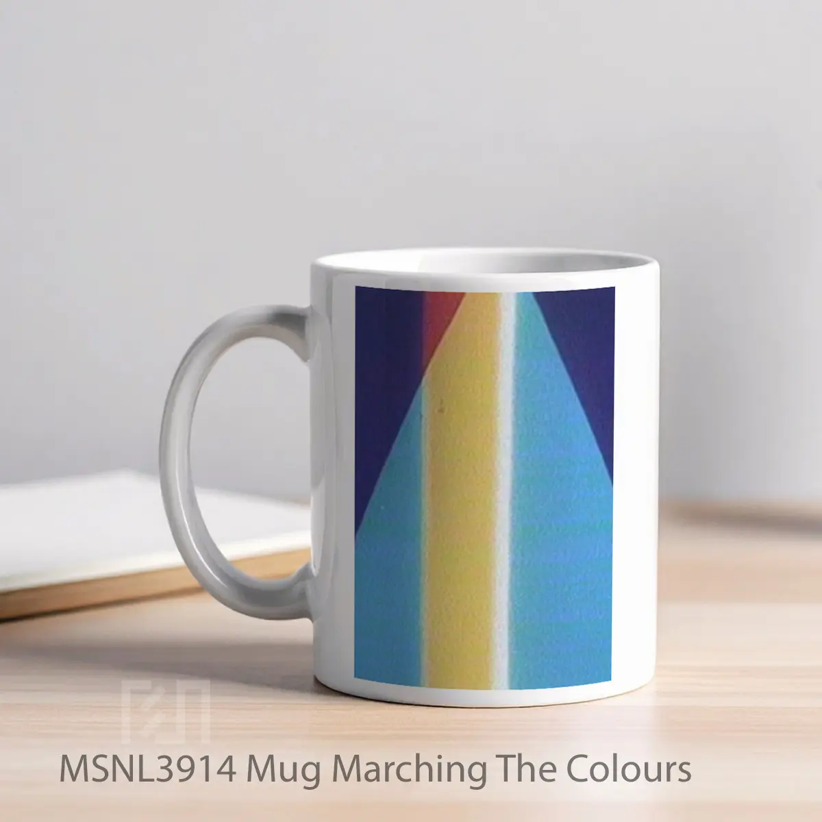 Mug Marching The Colours Gelas Keramik Tema Film MSNL3914 - Tampak Kiri