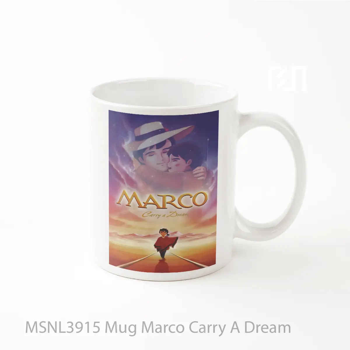 Mug Marco Carry A Dream Gelas Keramik Tema Film MSNL3915