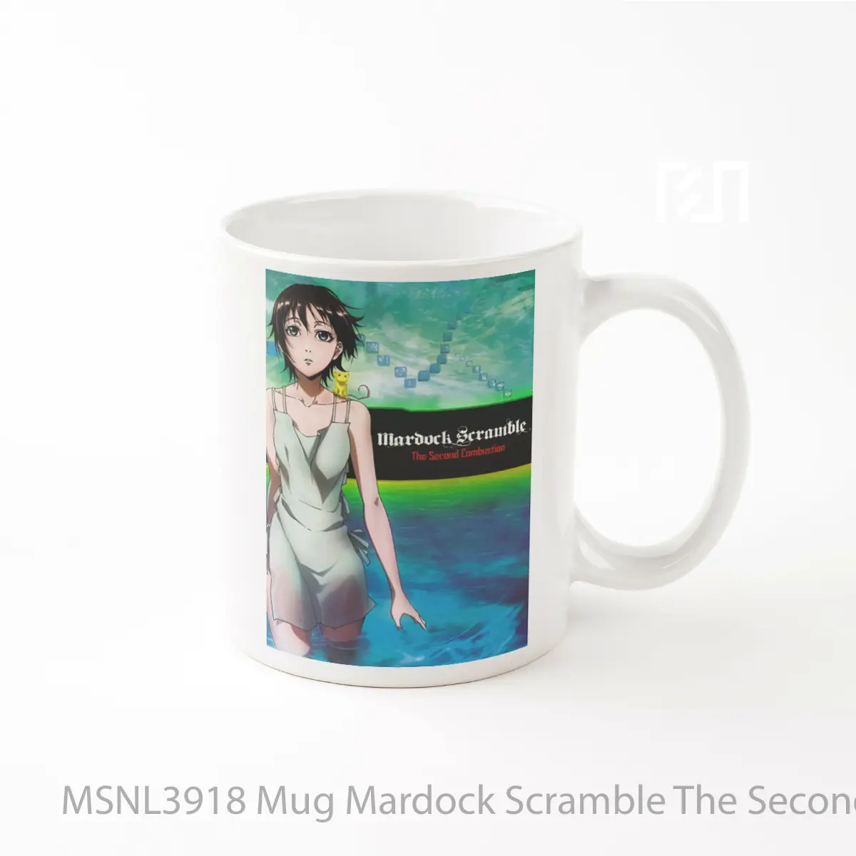 Mug Mardock Scramble The Second Combustion Gelas Keramik Tema Film MSNL3918