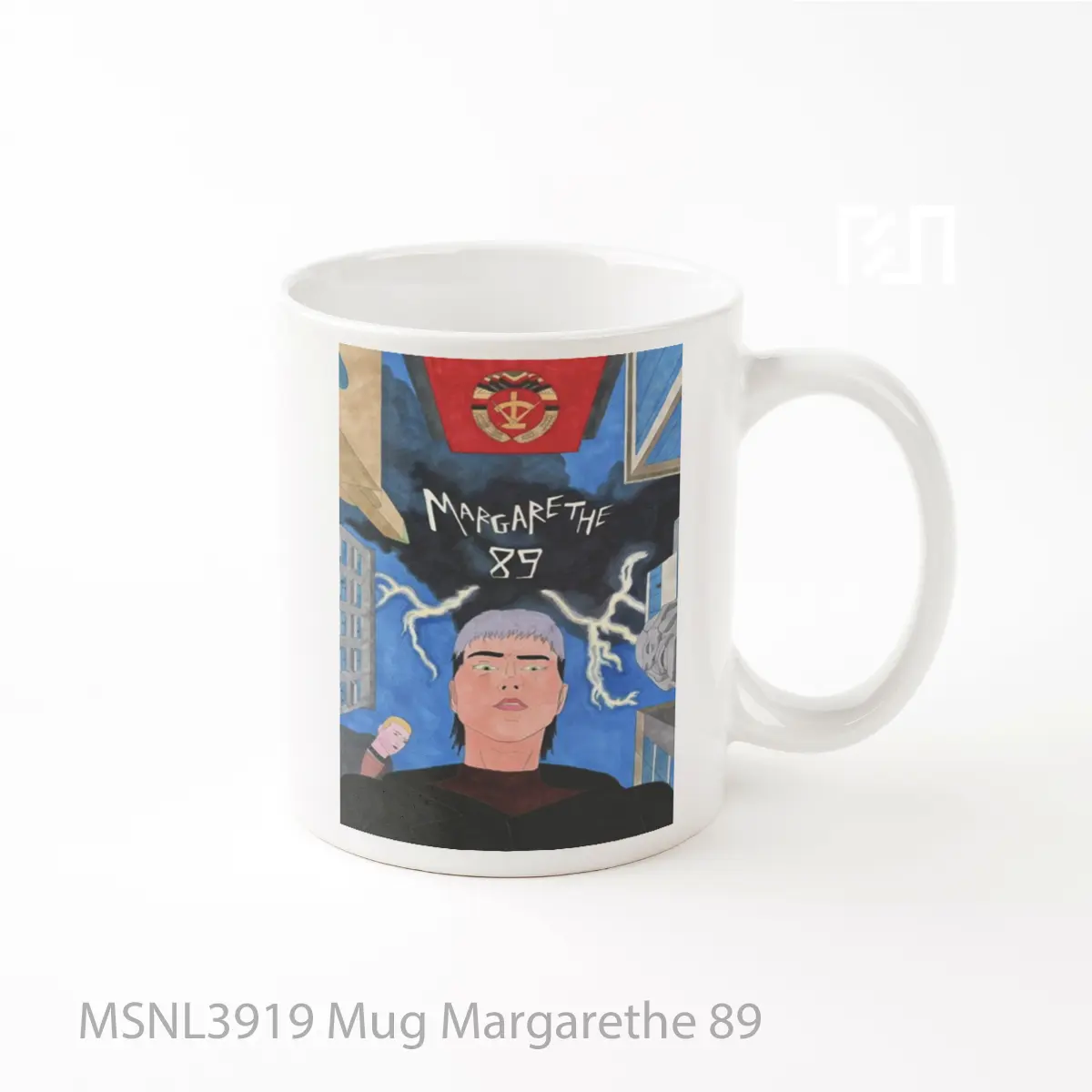 Mug Margarethe 89 Gelas Keramik Tema Film MSNL3919