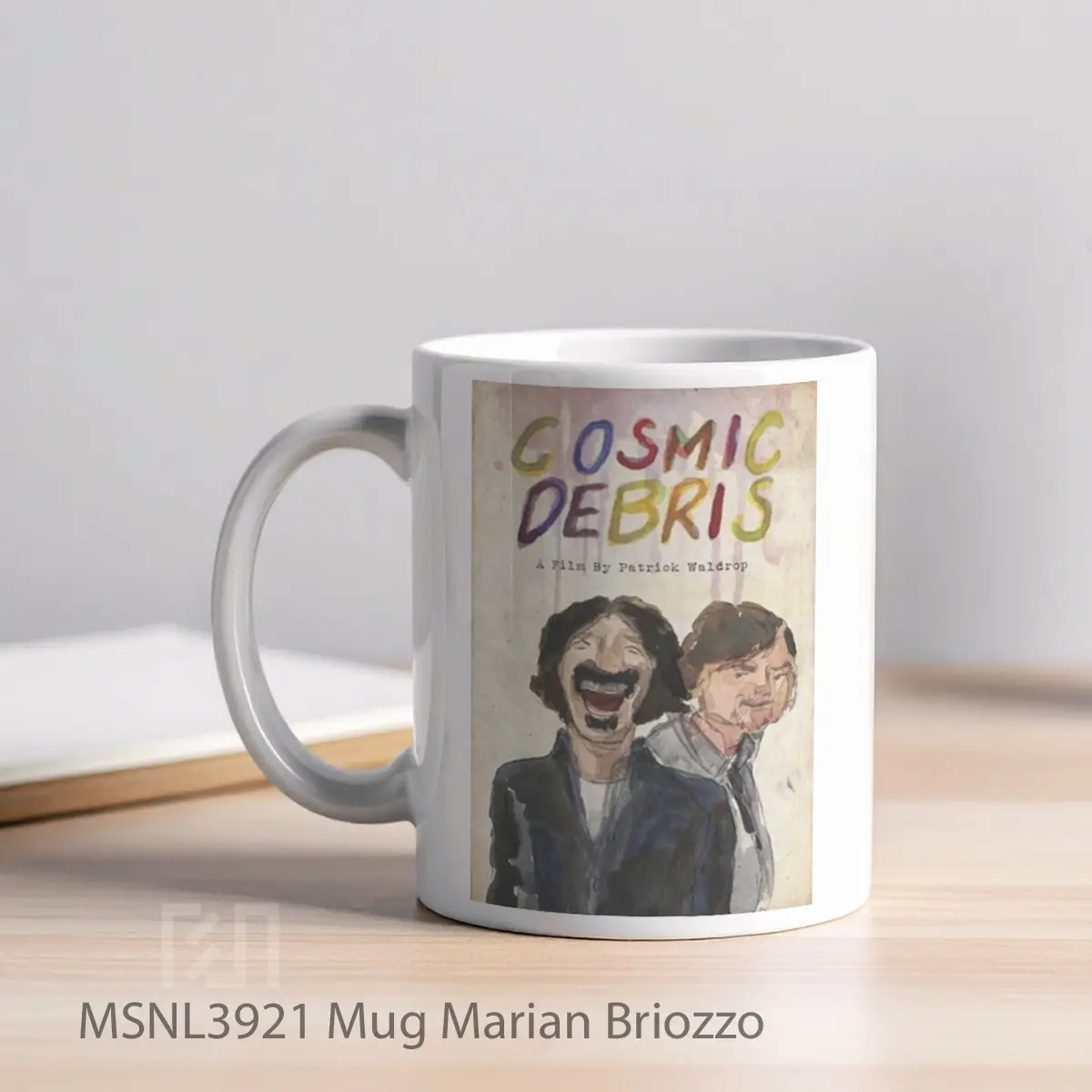 Mug Marian Briozzo Gelas Keramik Tema Film MSNL3921 - Tampak Kiri