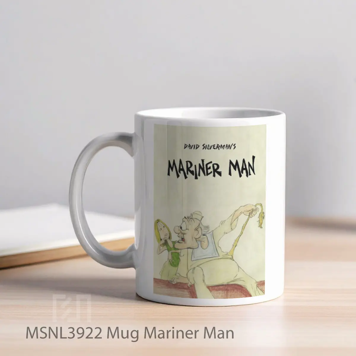 Mug Mariner Man Gelas Keramik Tema Film MSNL3922 - Tampak Kiri
