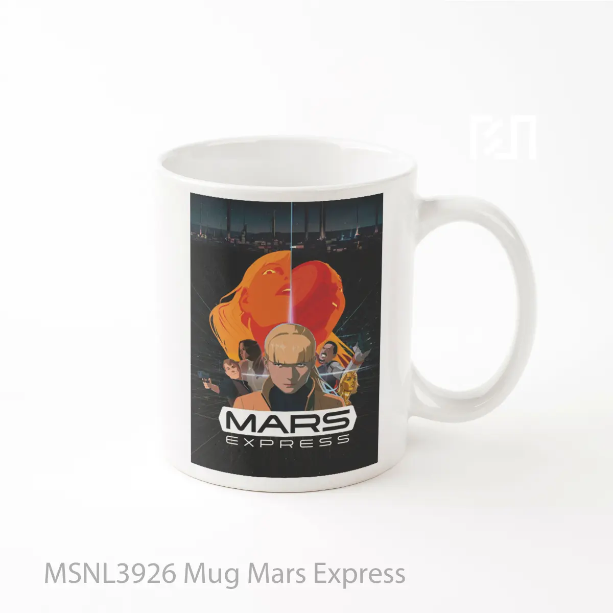 Mug Mars Express Gelas Keramik Tema Film MSNL3926