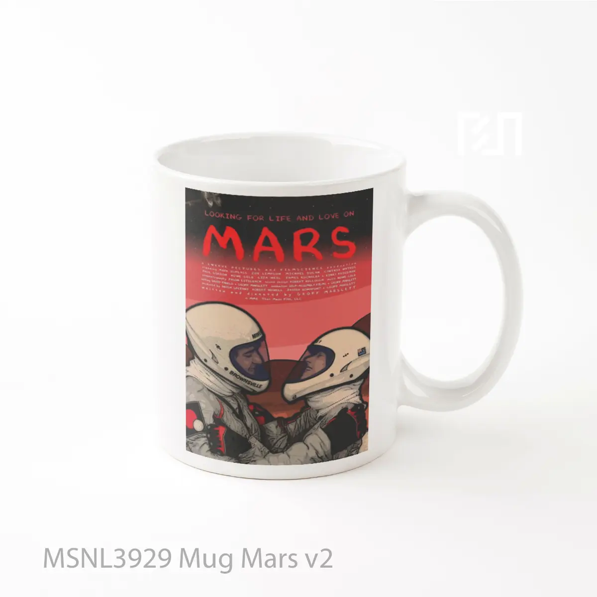 Mug Mars V2 Gelas Keramik Tema Film MSNL3929