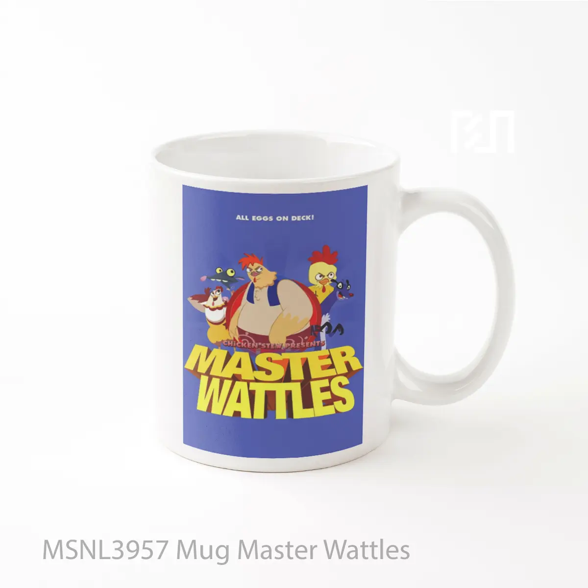 Mug Master Wattles Gelas Keramik Tema Film MSNL3957