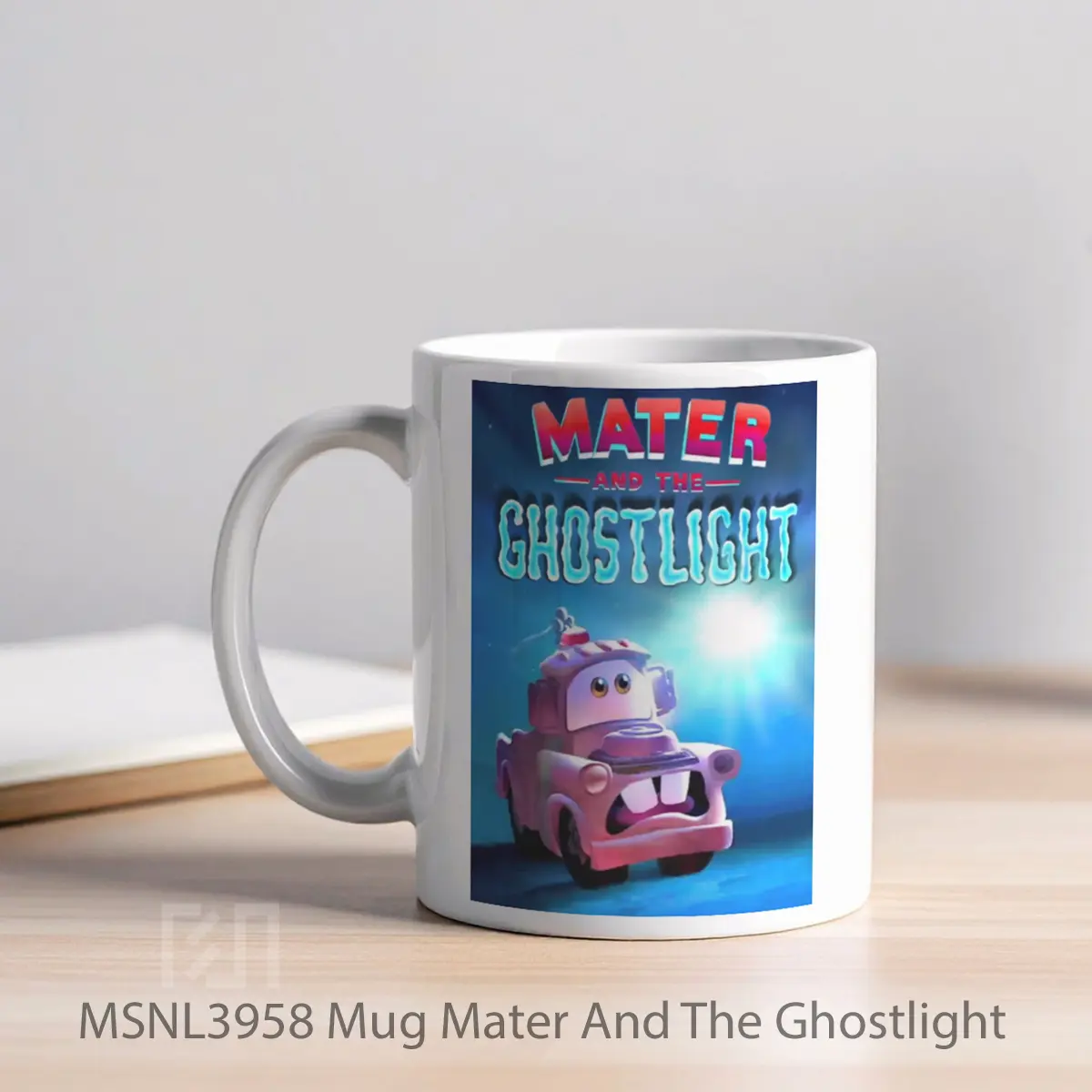 Mug Mater And The Ghostlight Gelas Keramik Tema Film MSNL3958 - Tampak Kiri