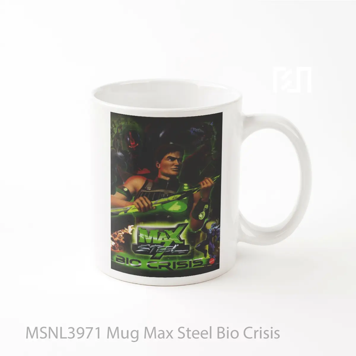Mug Max Steel Bio Crisis Gelas Keramik Tema Film MSNL3971