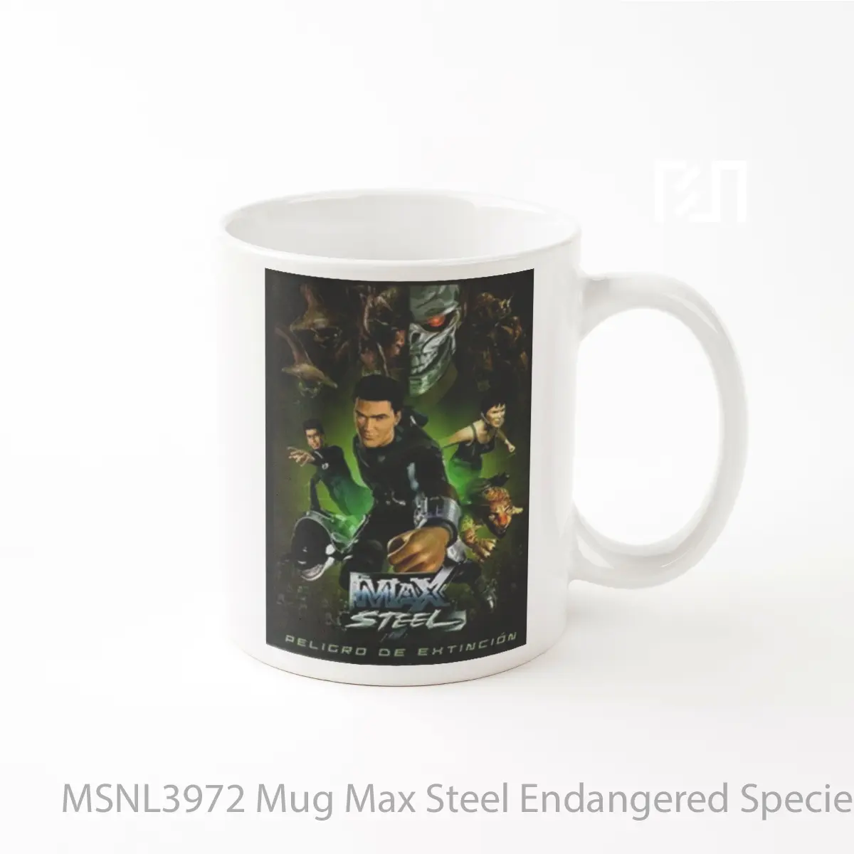 Mug Max Steel Endangered Species Gelas Keramik Tema Film MSNL3972