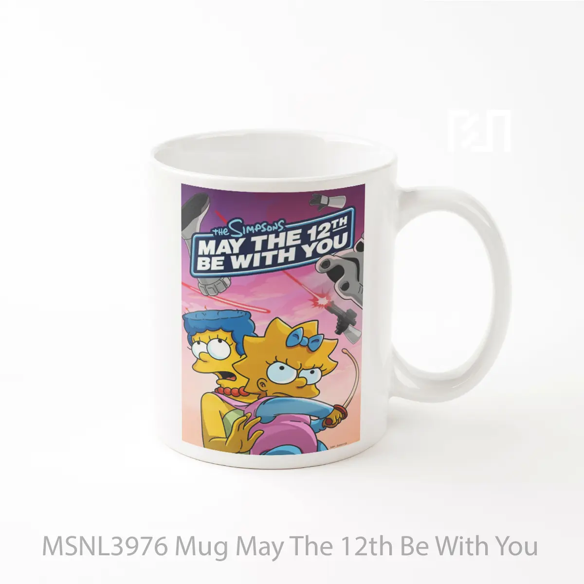 Mug May The 12th Be With You Gelas Keramik Tema Film MSNL3976