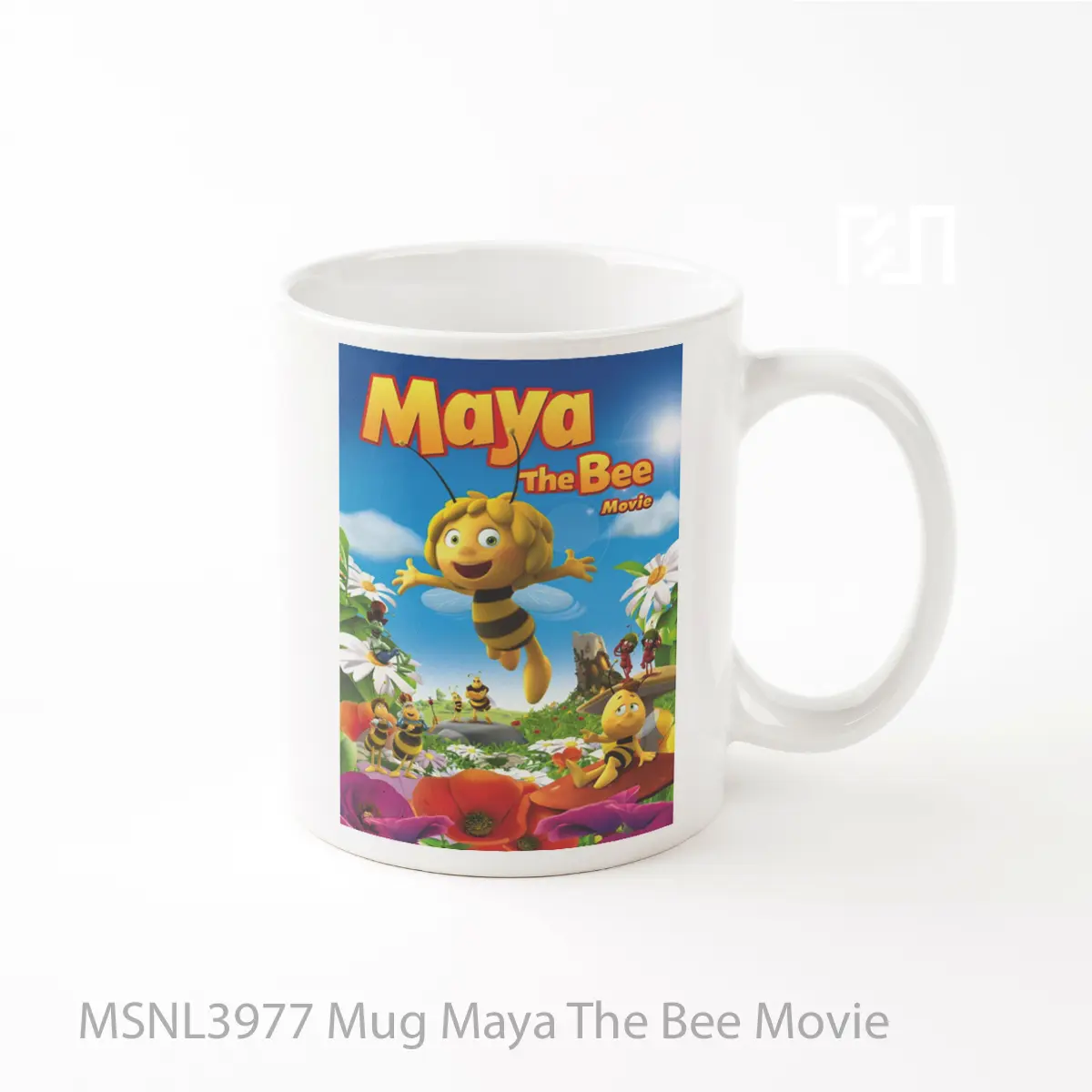 Mug Maya The Bee Movie Gelas Keramik Tema Film MSNL3977