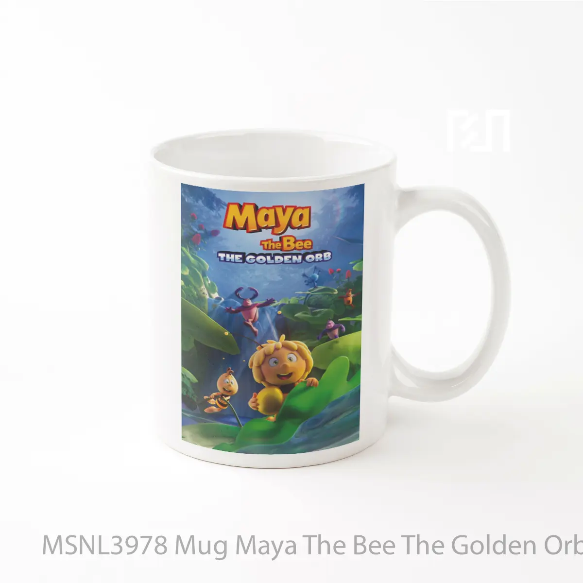 Mug Maya The Bee The Golden Orb Gelas Keramik Tema Film MSNL3978