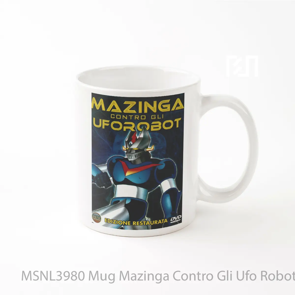 Mug Mazinga Contro Gli Ufo Robot Gelas Keramik Tema Film MSNL3980