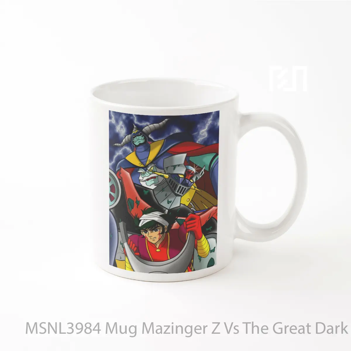 Mug Mazinger Z Vs The Great Dark General Gelas Keramik Tema Film MSNL3984