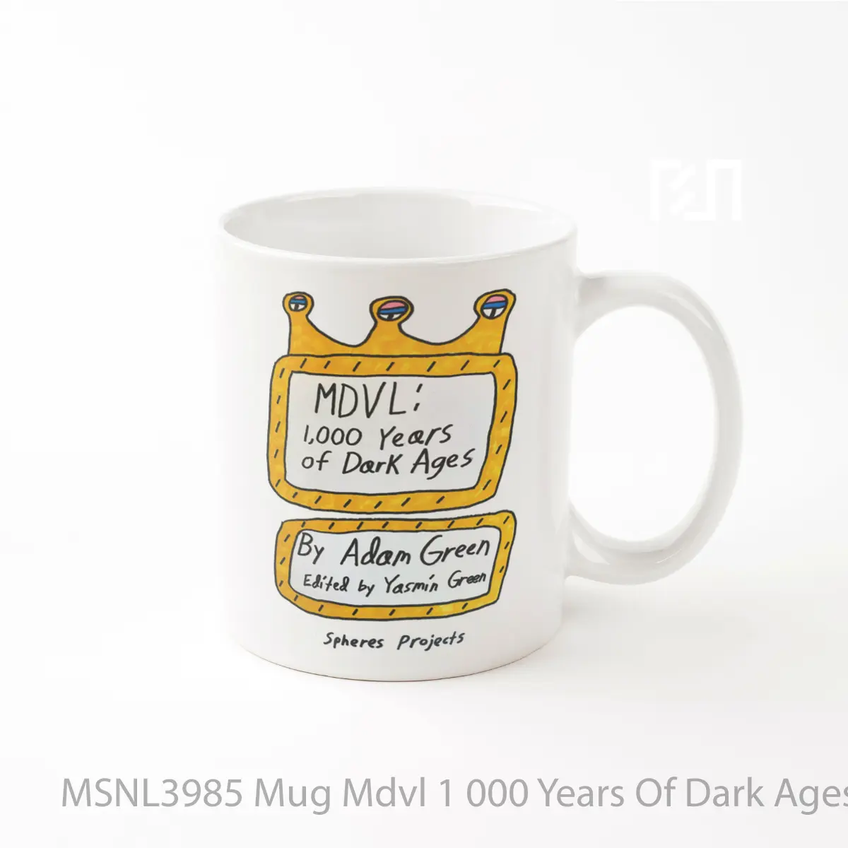Mug Mdvl 1 000 Years Of Dark Ages Gelas Keramik Tema Film MSNL3985