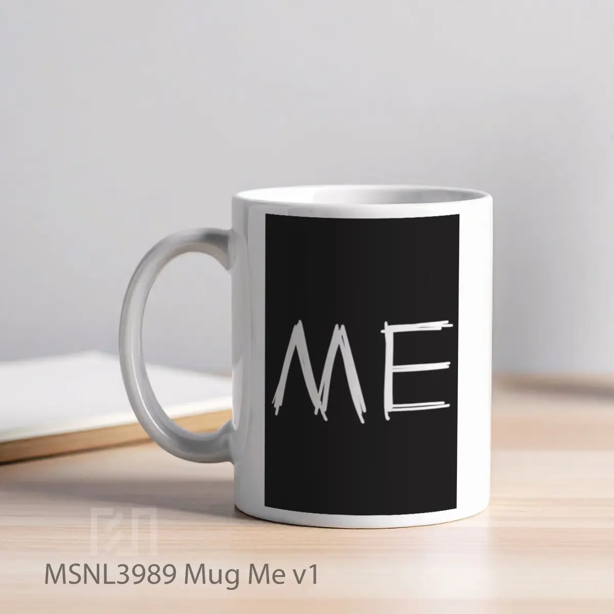 Mug Me V1 Gelas Keramik Tema Film MSNL3989 - Tampak Kiri