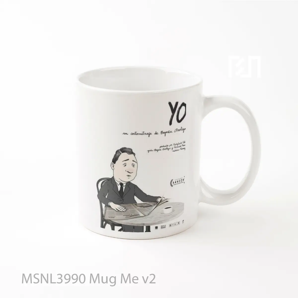 Mug Me V2 Gelas Keramik Tema Film MSNL3990