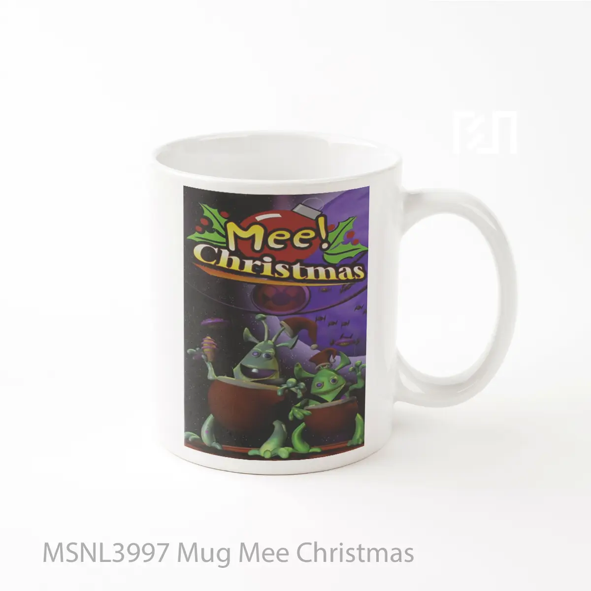 Mug Mee Christmas Gelas Keramik Tema Film MSNL3997