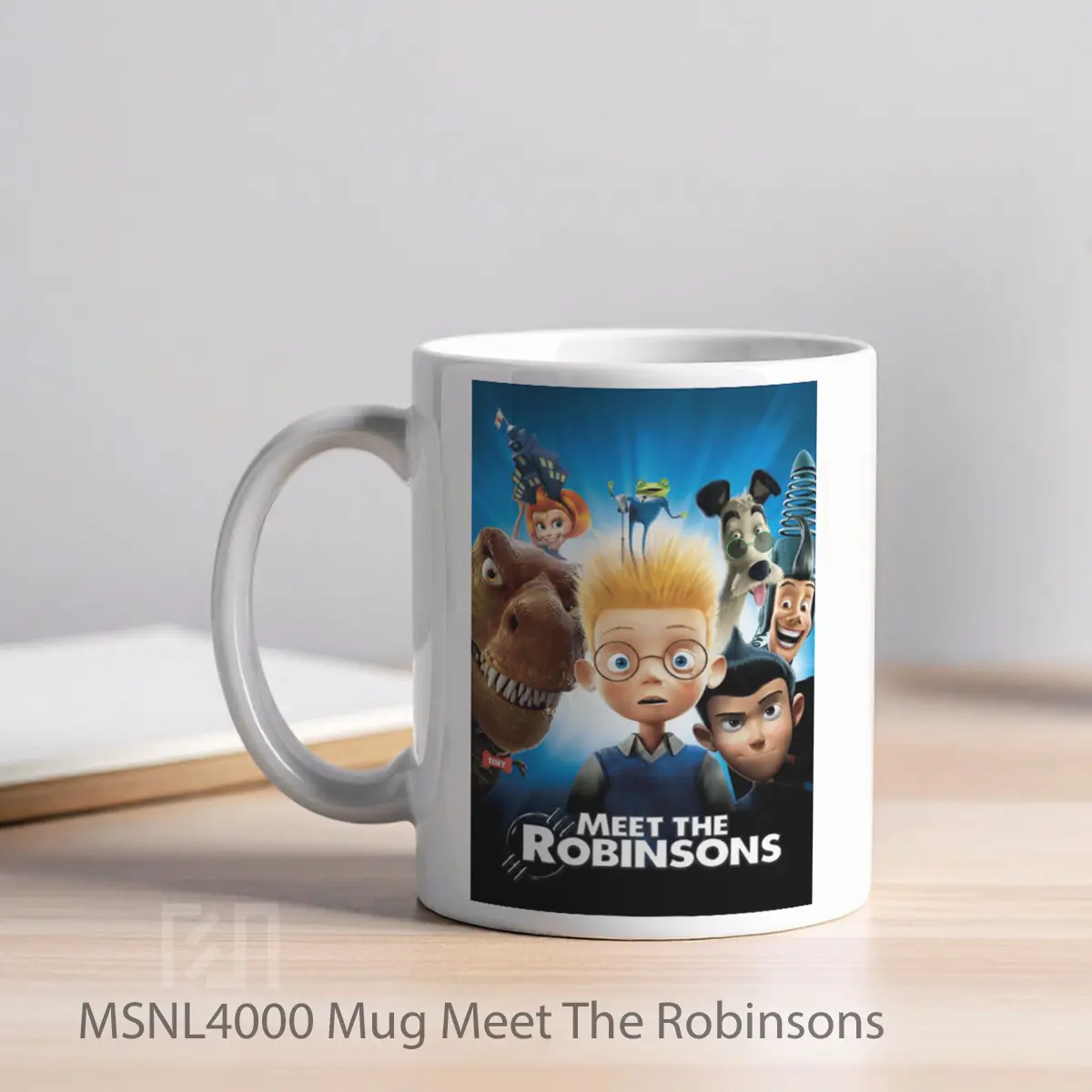 Mug Meet The Robinsons Gelas Keramik Tema Film MSNL4000 - Tampak Kiri
