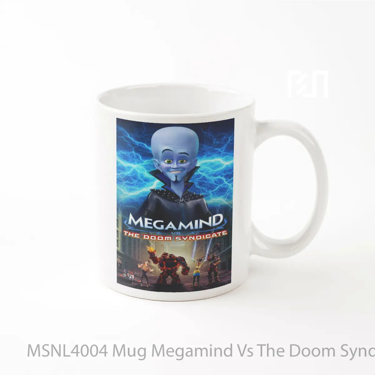 Mug Megamind Vs The Doom Syndicate Gelas Keramik Tema Film MSNL4004