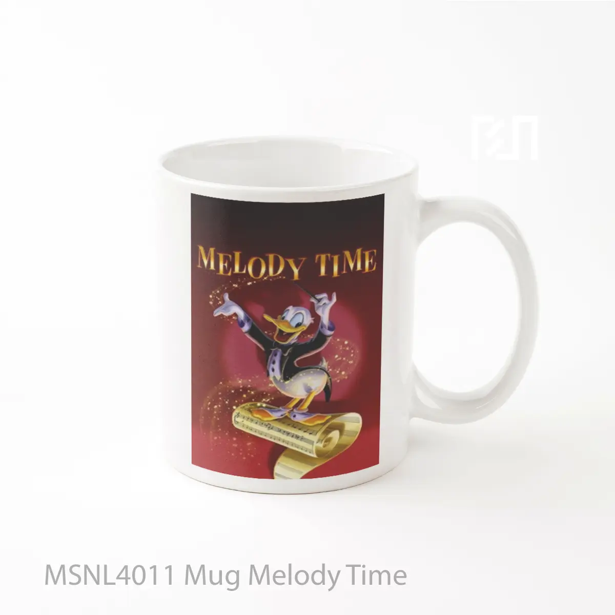Mug Melody Time Gelas Keramik Tema Film MSNL4011