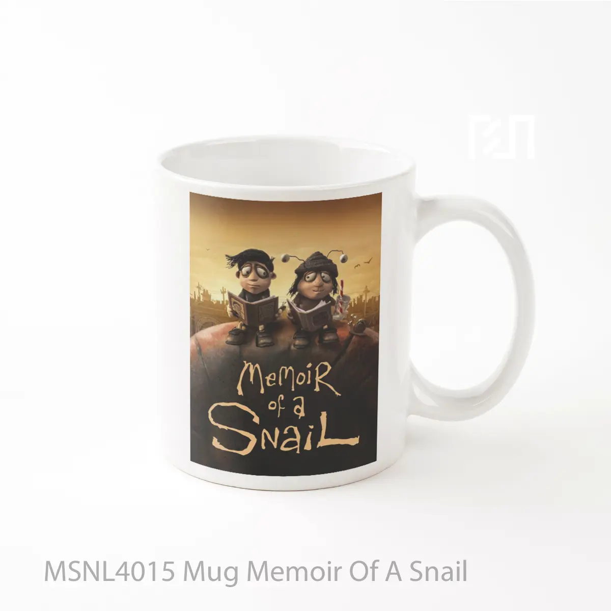 Mug Memoir Of A Snail Gelas Keramik Tema Film MSNL4015