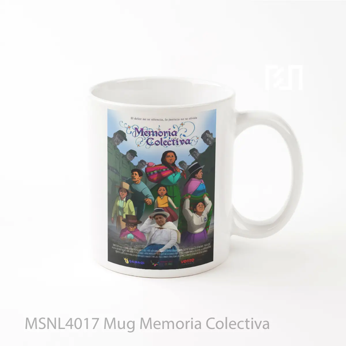 Mug Memoria Colectiva Gelas Keramik Tema Film MSNL4017
