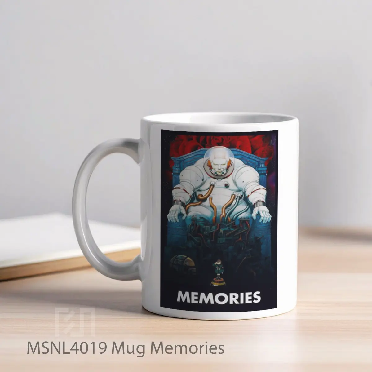 Mug Memories Gelas Keramik Tema Film MSNL4019 - Tampak Kiri