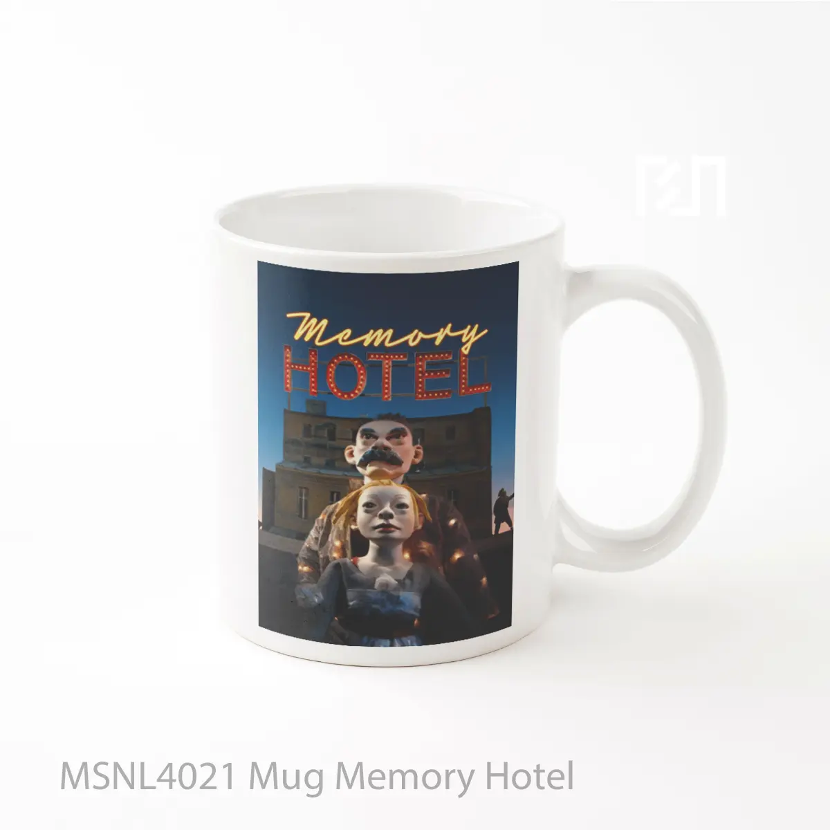 Mug Memory Hotel Gelas Keramik Tema Film MSNL4021