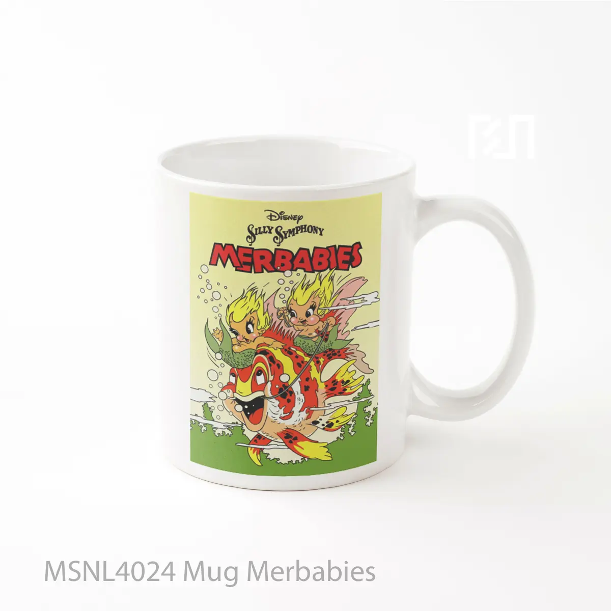 Mug Merbabies Gelas Keramik Tema Film MSNL4024
