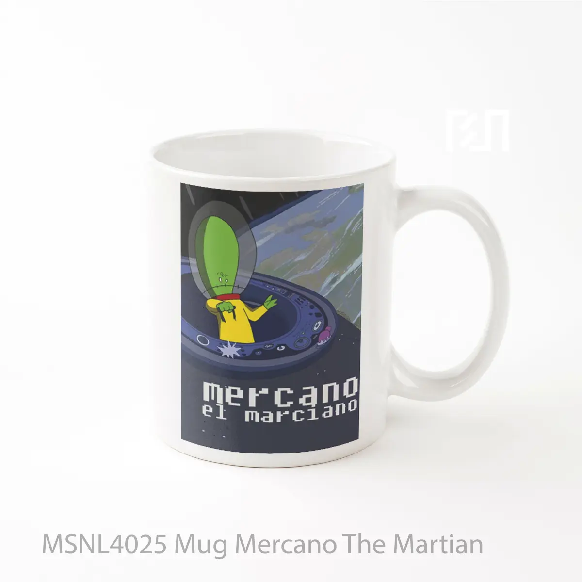 Mug Mercano The Martian Gelas Keramik Tema Film MSNL4025