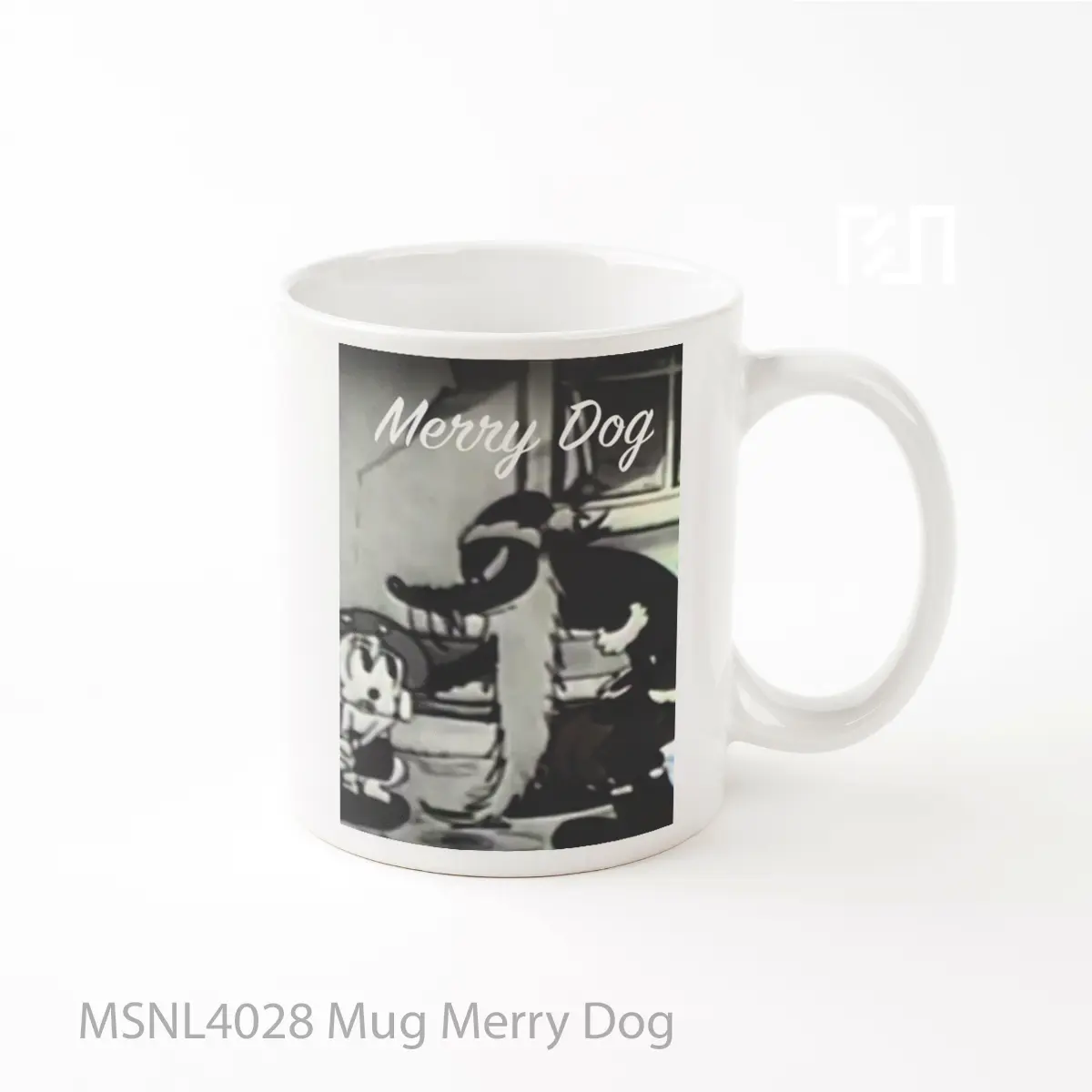 Mug Merry Dog Gelas Keramik Tema Film MSNL4028