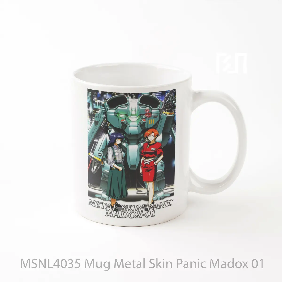 Mug Metal Skin Panic Madox 01 Gelas Keramik Tema Film MSNL4035