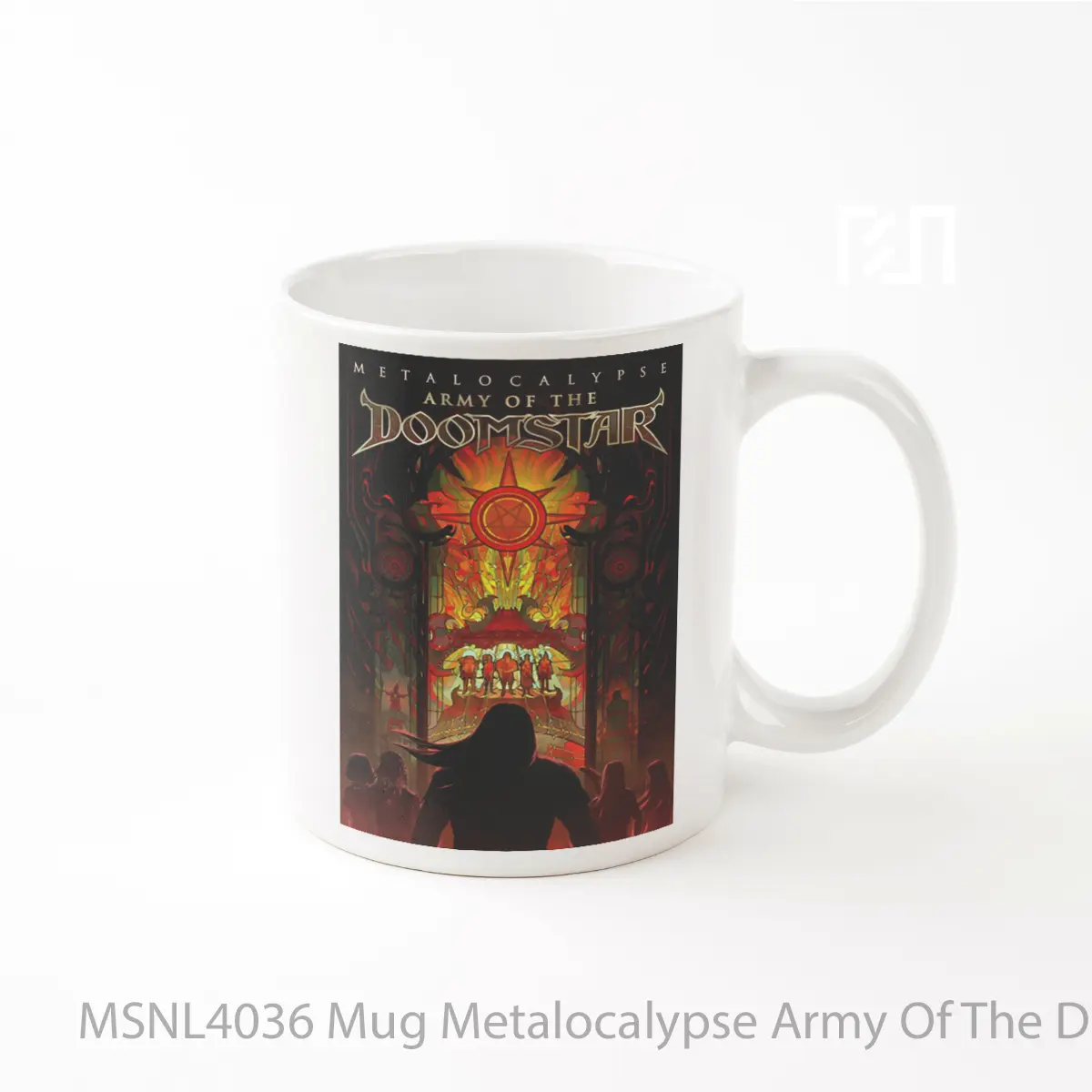 Mug Metalocalypse Army Of The Doomstar Gelas Keramik Tema Film MSNL4036