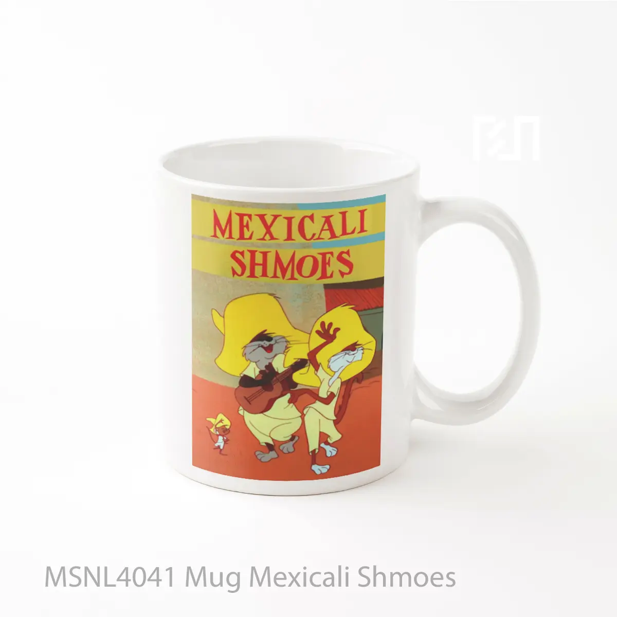 Mug Mexicali Shmoes Gelas Keramik Tema Film MSNL4041
