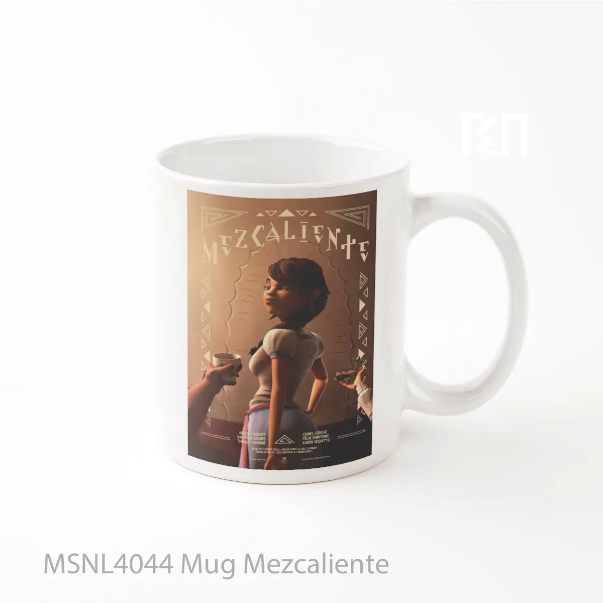 Mug Mezcaliente Gelas Keramik Tema Film MSNL4044